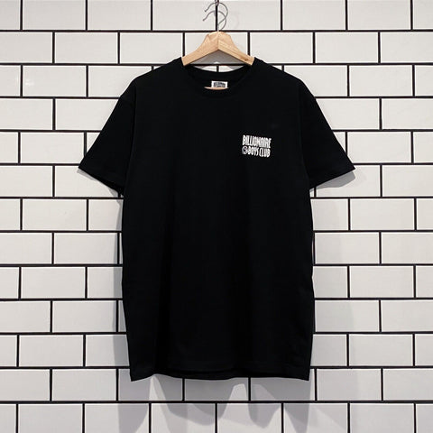 BILLIONAIRE BOYS CLUB BBC STICKERED SS TEE BLACK