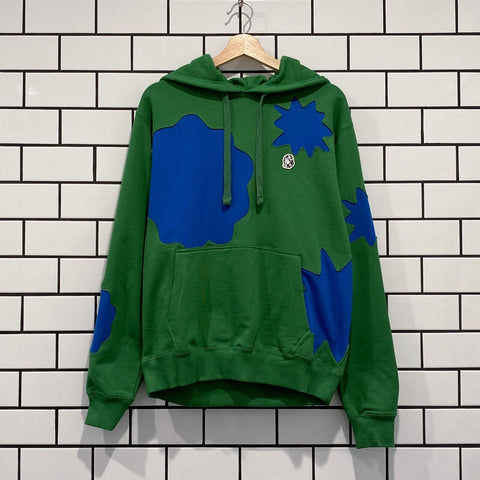 BILLIONAIRE BOYS CLUB BBC STARS HOODIE JUNIPER OVERSIZED