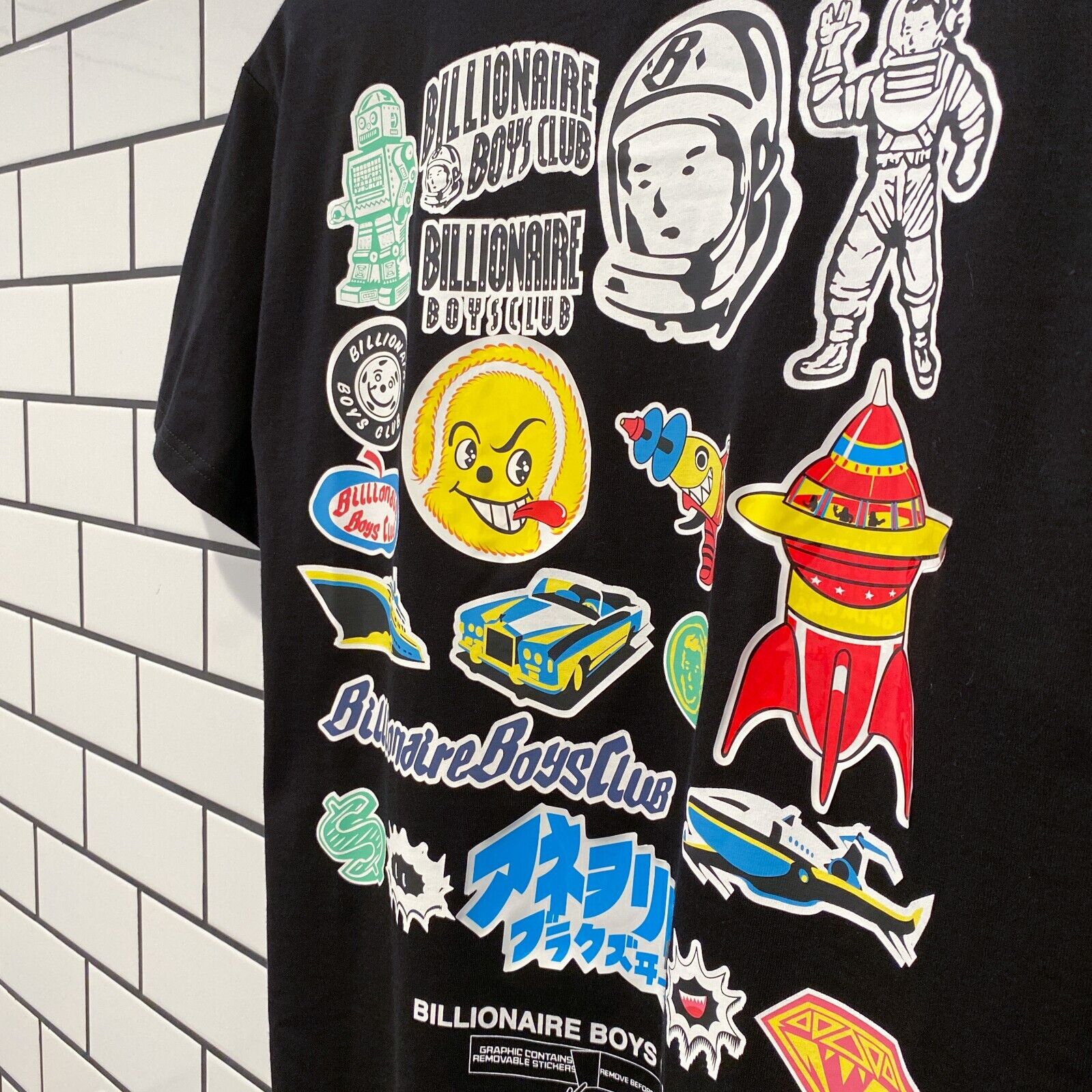 T-shirt Billionaire Boys Club Black size S International in Cotton -  25997996