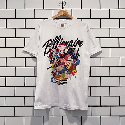 BILLIONAIRE BOYS CLUB BBC EPIC SUNDAE SS TEE WHITE