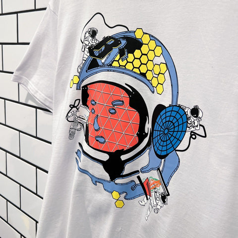 BILLIONAIRE BOYS CLUB BBC MAINTENANCE SS TEE WHITE