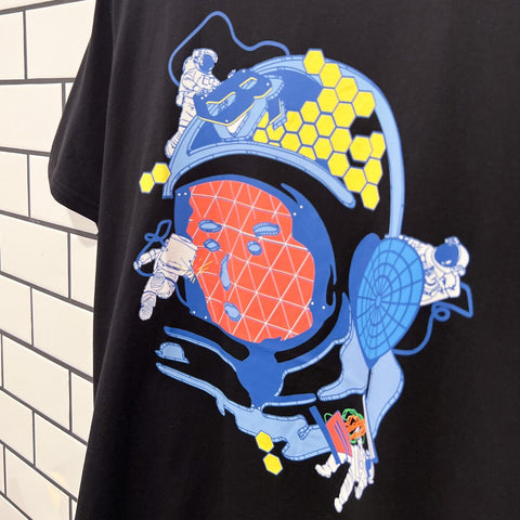 BILLIONAIRE BOYS CLUB BBC MAINTENANCE SS TEE BLACK