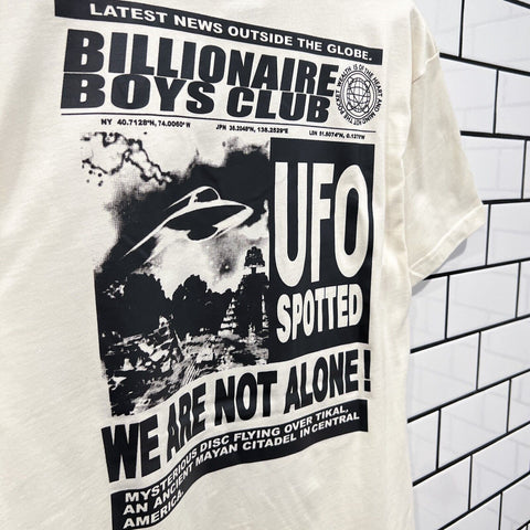 BILLIONAIRE BOYS CLUB BBC NOT ALONE SS TEE GARDENIA