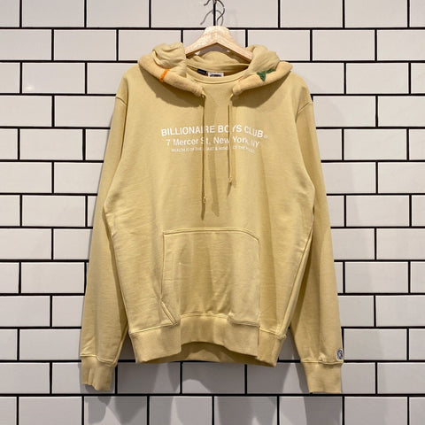 BILLIONAIRE BOYS CLUB BBC ASTRONOMY HOODIE REED YELLOW OVERSIZED