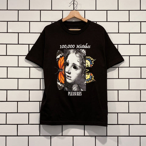 PLEASURES MISTAKES T-SHIRT BLACK