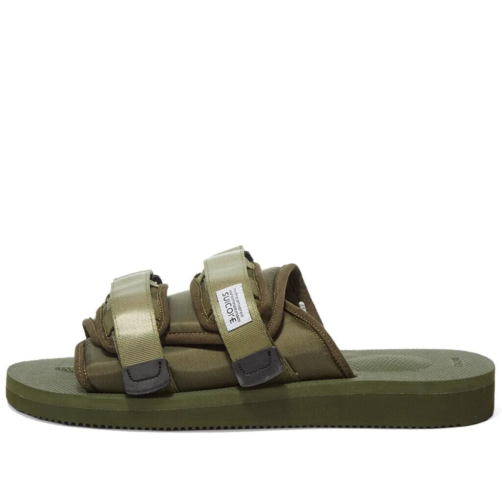 SUICOKE MOTO-CAB SANDALS OLIVE