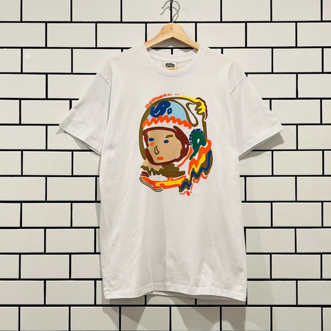 BILLIONAIRE BOYS CLUB BBC SCRIBE SS TEE WHITE
