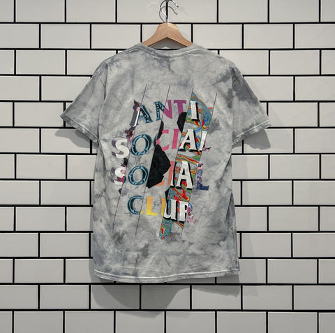 ANTI SOCIAL SOCIAL CLUB DISSOCIATIVE TEE GREY TIE DYE