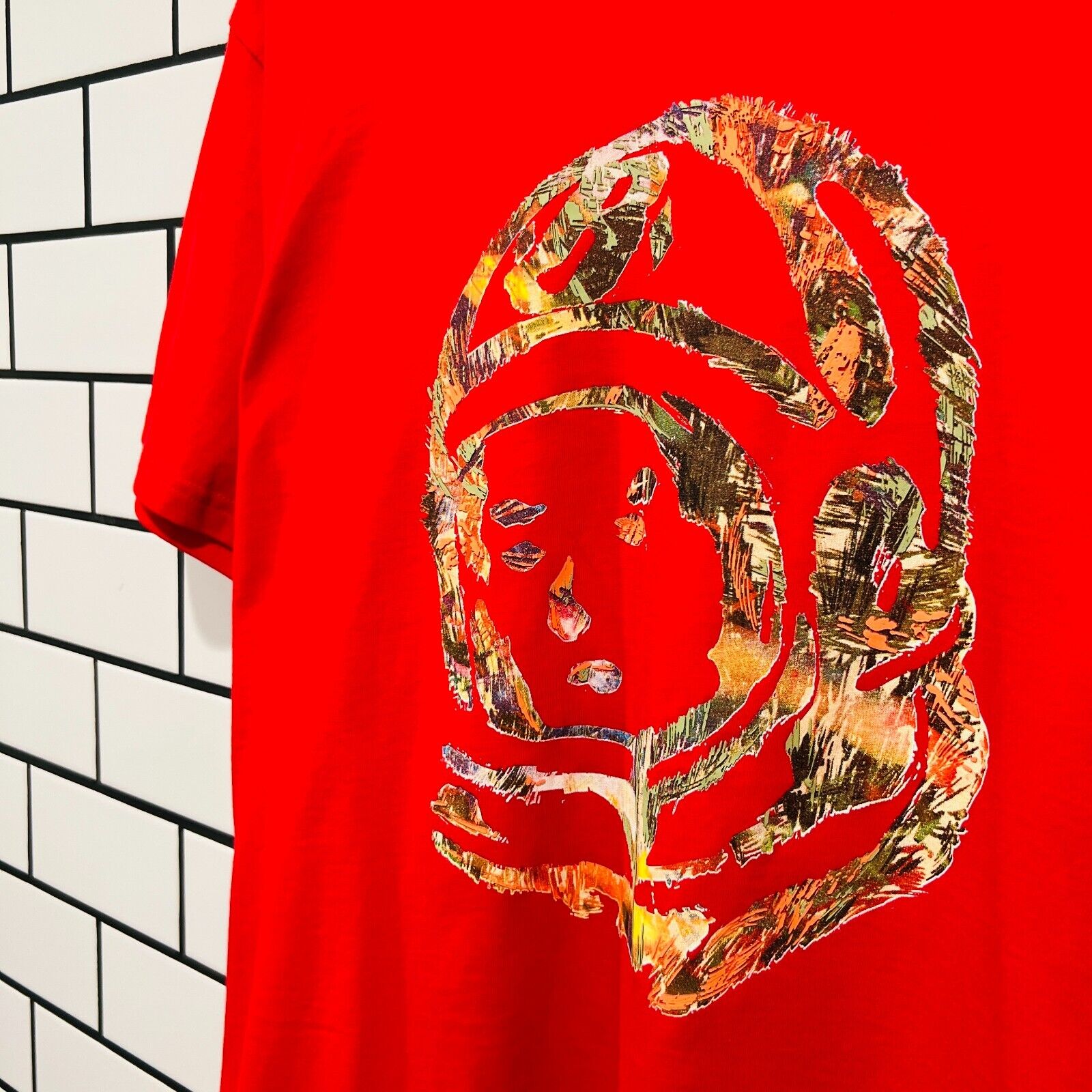 red bbc shirt