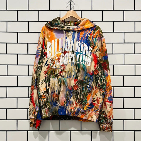BILLIONAIRE BOYS CLUB BBC PORTAL HOODIE FOG MULTI COLOR OVERSIZED