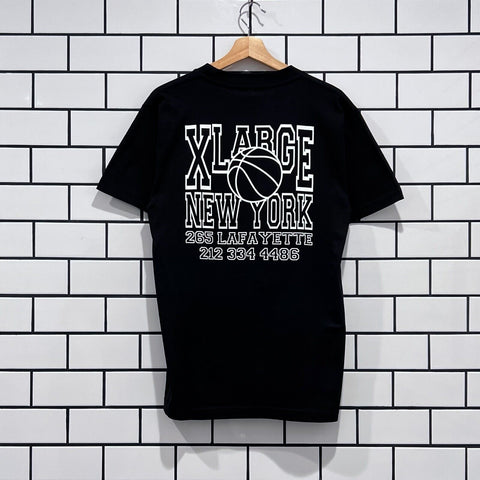 XLARGE LAFAYETTE SS TEE BLACK