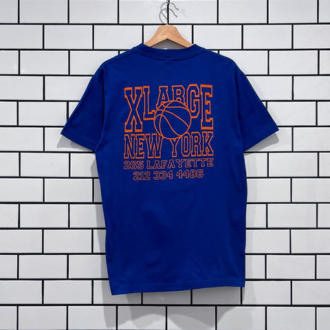 XLARGE LAFAYETTE SS TEE BLUE
