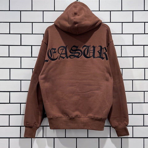 PLEASURES NEURAL HOODIE BROWN