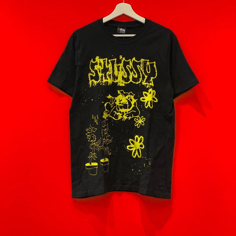 STUSSY BAD DREAM TEE BLACK