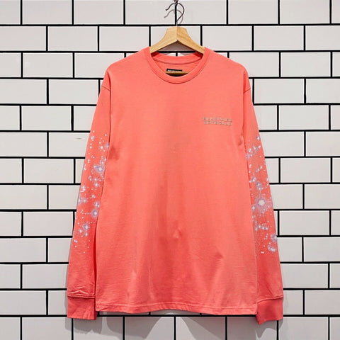 BILLIONAIRE BOYS CLUB BBC TWILIGHT LS TEE STRAWBERRY ICE