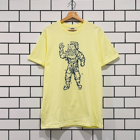 BILLIONAIRE BOYS CLUB BBC ASTRO PARTICLES SS TEE WAX YELLOW
