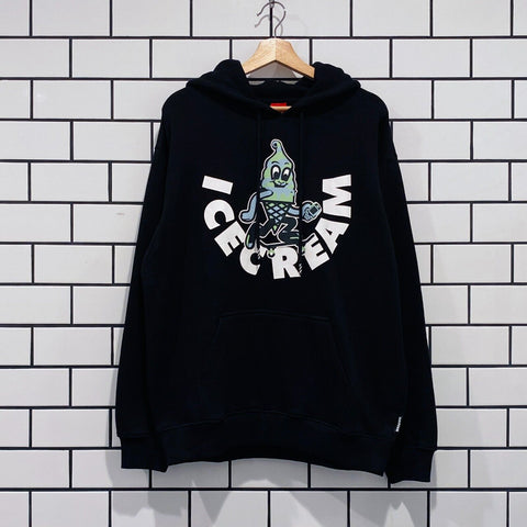 ICECREAM ICE CREAM SKATE MORE HOODIE BLACK