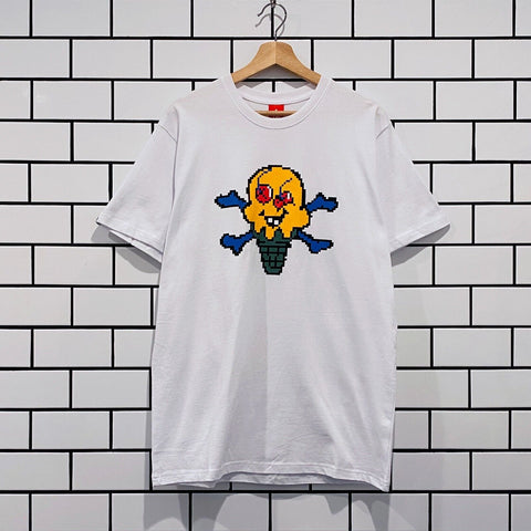 ICECREAM ICE CREAM PIXEL SS TEE WHITE