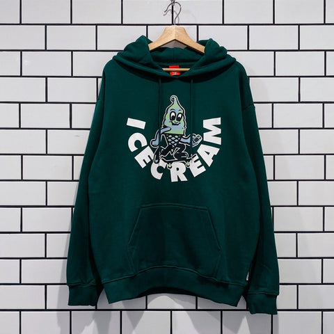 ICECREAM ICE CREAM SKATE MORE HOODIE DARK GREEN