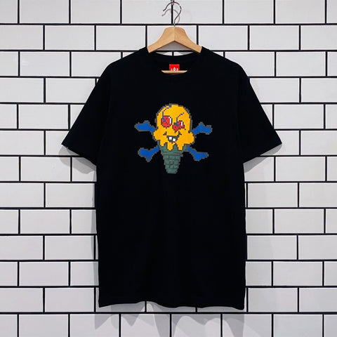 ICECREAM ICE CREAM PIXEL SS TEE BLACK