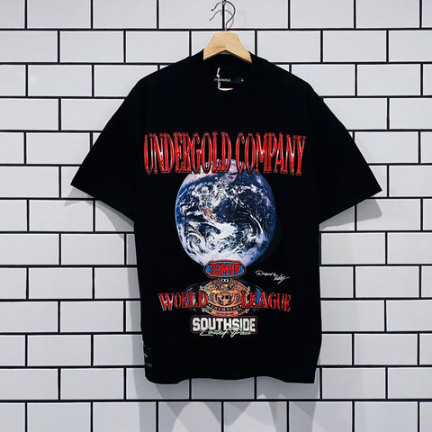 UNDERGOLD CHAMPIONS PLANET T-SHIRT BLACK