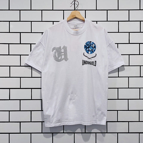 UNDERGOLD LIMITED CHAMPIONS DIAMOND T-SHIRT WHITE