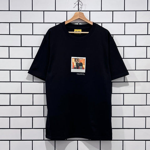TRIPLE FIVE SOUL SLICK RICK TEE BLACK POLAROID SERIES