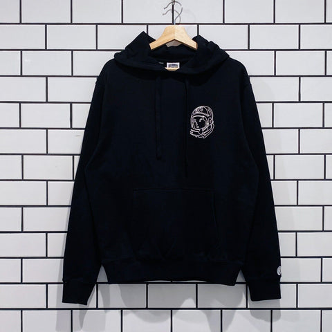 BILLIONAIRE BOYS CLUB BBC ACADEMIC HOODIE BLACK OVERSIZED