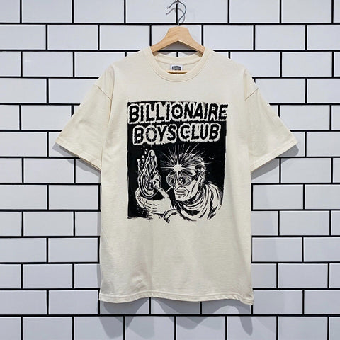 BILLIONAIRE BOYS CLUB BBC DISCOVERY SS TEE WHISPER WHITE