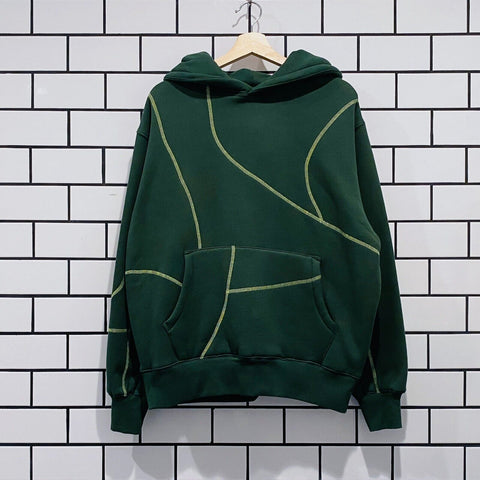 PLEASURES VEIN HOODIE GREEN