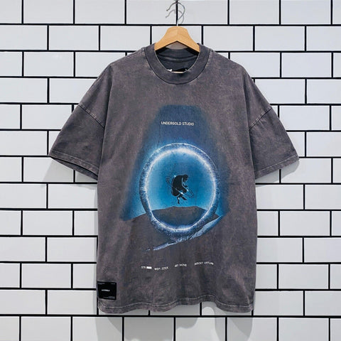 UNDERGOLD NOVA BORN T-SHIRT VINTAGE DARK GRAY