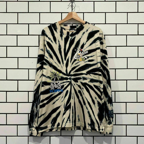 ICECREAM WALES LS KNIT TEE BLEACHED SAND ICE CREAM