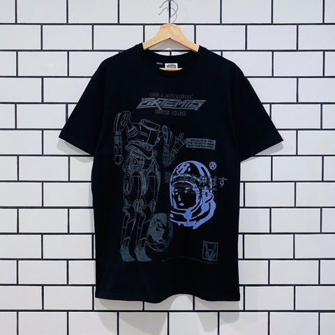 BILLIONAIRE BOYS CLUB BBC PEACE SS TEE BLACK OVERSIZED