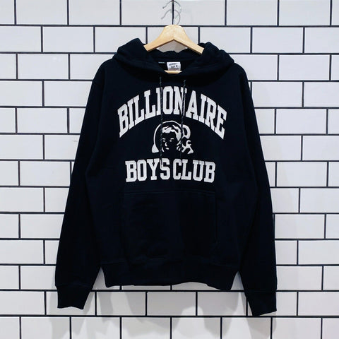 BILLIONAIRE BOYS CLUB BBC FRONTIER HOODIE BLACK OVERSIZED