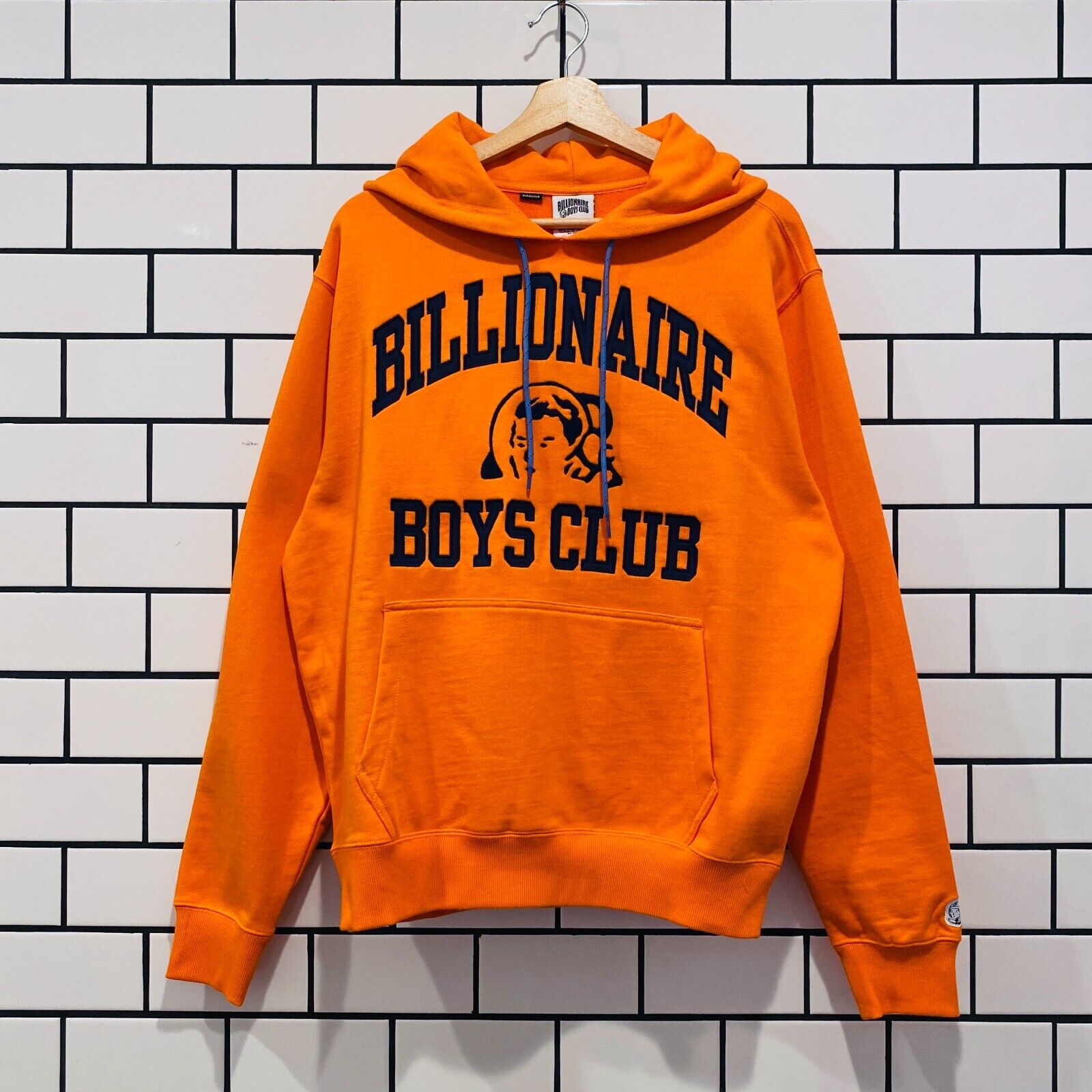 Orange billionaire boys club hoodie best sale