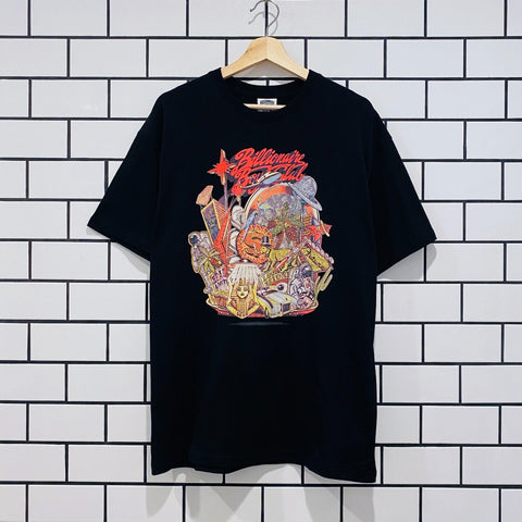 BILLIONAIRE BOYS CLUB BBC FLOATING CITY SS TEE BLACK