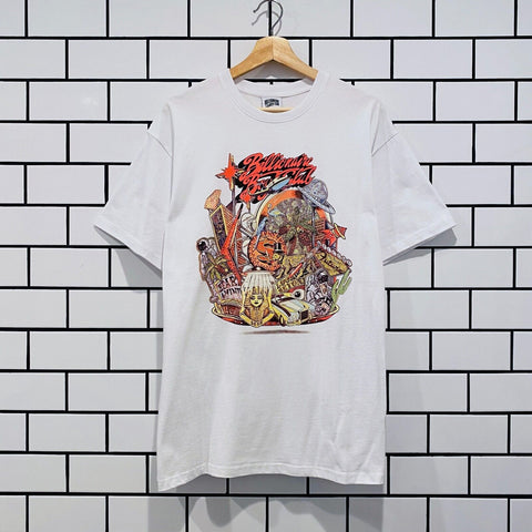 BILLIONAIRE BOYS CLUB BBC FLOATING CITY SS TEE WHITE