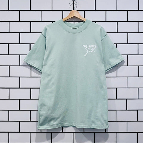 YESTERDAY IS DEAD NATURE'S CHILD TEE SAGE