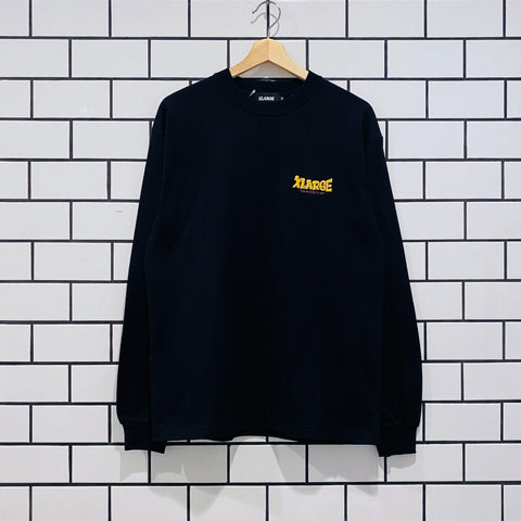 XLARGE YOURE DEAD TO ME LS TEE BLACK