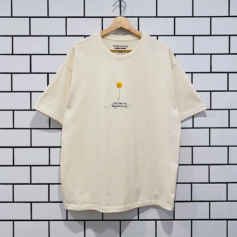 PAPER PLANES NO LOVE LOST HEAVYWEIGHT TEE EGGSHELL