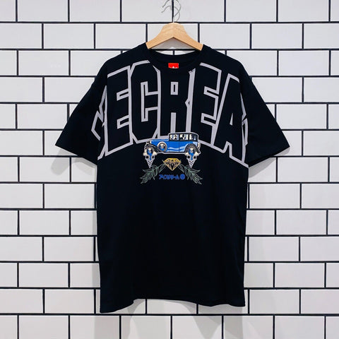 ICECREAM ICE CREAM COLLEGIATE SS TEE BLACK