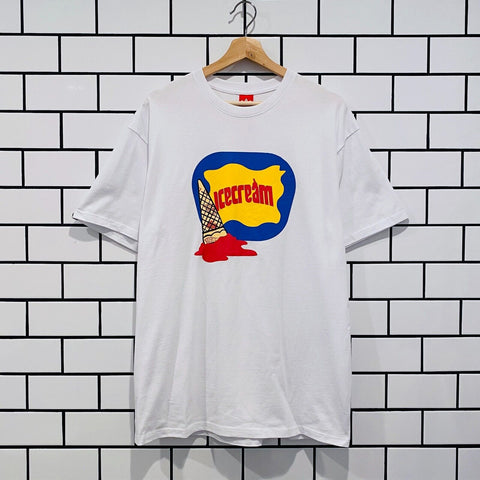 ICECREAM ICE CREAM CONE CLASSIC SS TEE WHITE