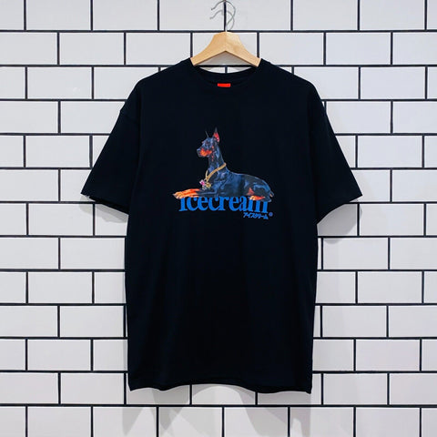 ICECREAM ICE CREAM SIT SS TEE BLACK