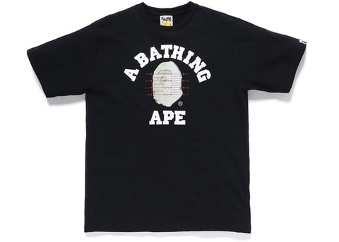BAPE X PUSHA T COLLEGE TEE