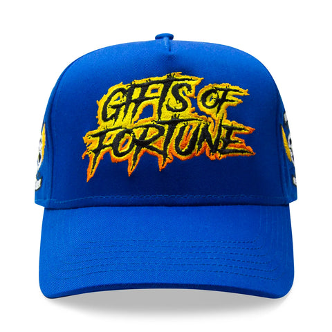 GIFTS OF FORTUNE GHOST RIDER TRUCKER HAT ROYAL BLUE