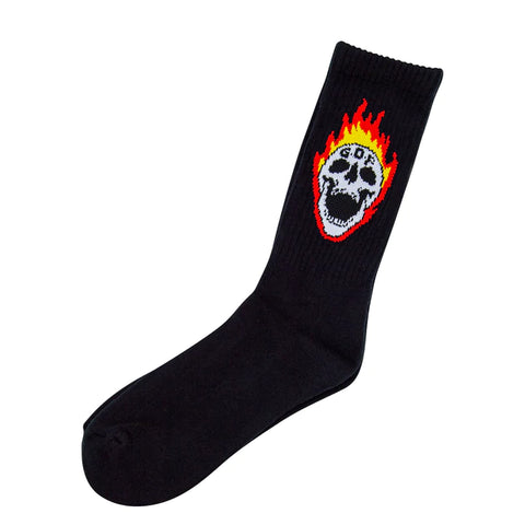 GIFTS OF FORTUNE PYROMANIAC SOCKS BLACK