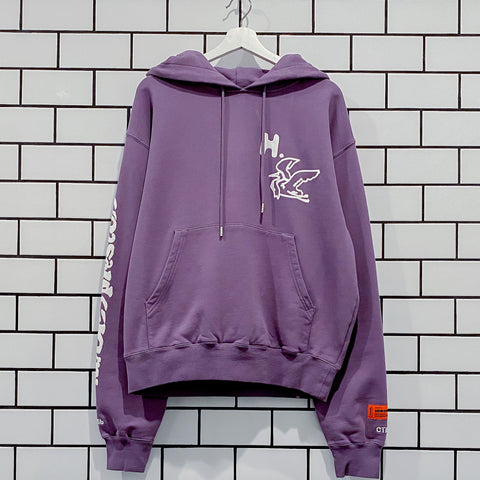 HERON PRESTON WARPED HOODIE