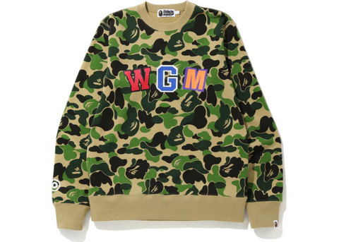 ABC CAMO SHARK CREWNECK