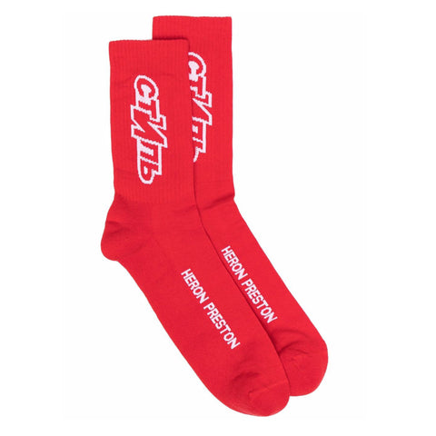 HERON PRESTON CTNMB SPORT LONG SOCKS RED WHITE