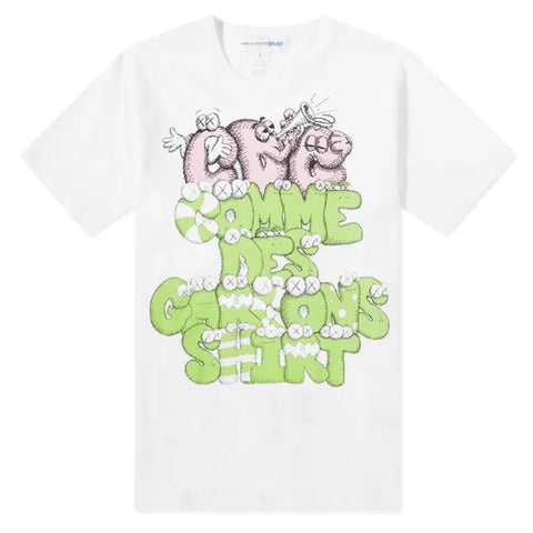 CDG X KAWS PRINT 4 TEE